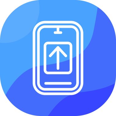 Telefon simgesi vektör illüstrasyonu