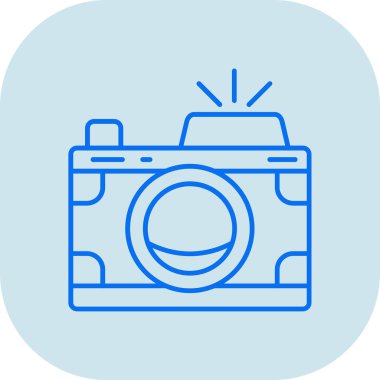 Kamera. Web simgesi basit tasarım