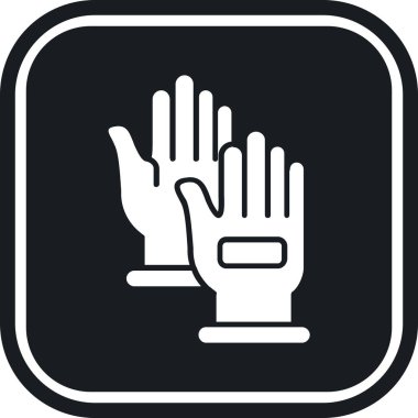 Bir elin vektör illüstrasyonu