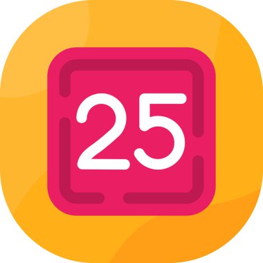 Takvim. Web simgesi vektör illüstrasyonu