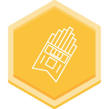 Modern simgenin vektör illüstrasyonu