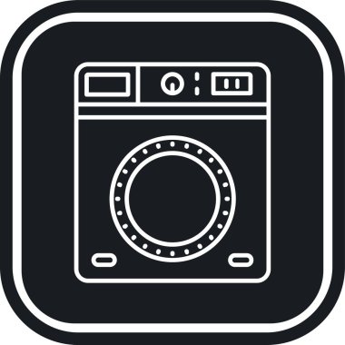 kamera simgesi vektör illüstrasyonu