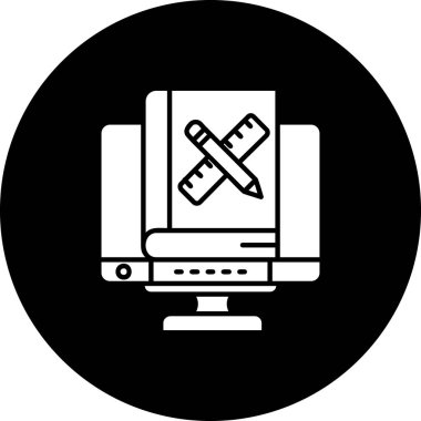 bilgisayar simgesi vektör illüstrasyonu