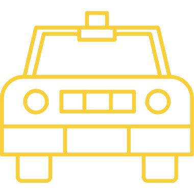 araç simgesi vektör illüstrasyonu