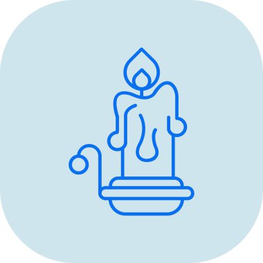 Mum simgesi vektör illüstrasyonu