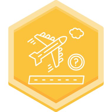 Uçak. Web simgesi basit illüstrasyon