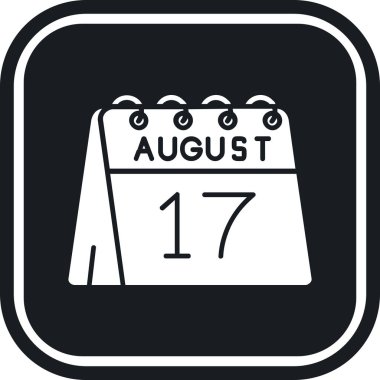 Takvim simgesinin vektör illüstrasyonu