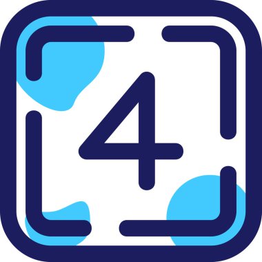 Tek izole edilmiş simgenin vektör illüstrasyonu.