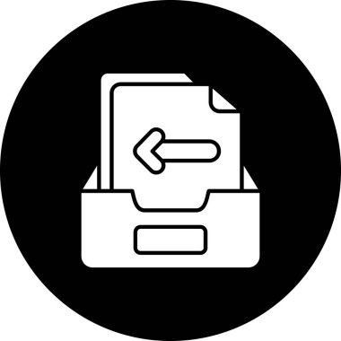 dosya simgesi, vektör illüstrasyonu