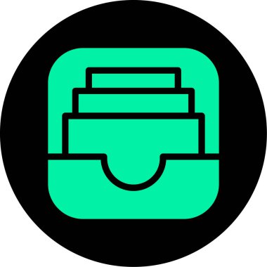 Kişisel ve ticari kullanım için vektör çantası simgesi.