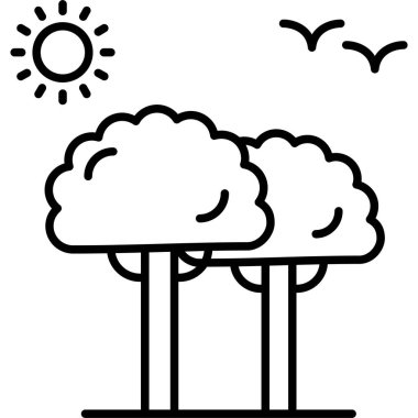 Bulutlu hava güneş ikonu. Beyaz arkaplanda izole edilmiş web tasarımı için bulut güneş vektör çizelgesi sembolü