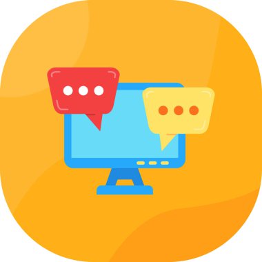 Sohbet iletisi simgesi - özet biçimi