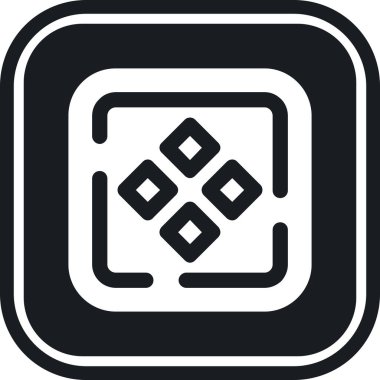 Para için. Web simgesi basit illüstrasyon