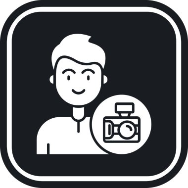 fotoğraf makinesi simgesi, basit tasarım