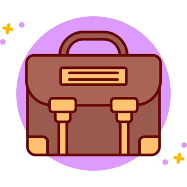 çanta çanta çanta simgesi - taslak biçimi