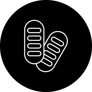 Modern b 'nin vektör illüstrasyonu eksik simgesi