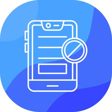 telefon web simgesi, basit illüstrasyon