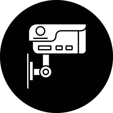 Kamera. Web simgesi basit tasarım