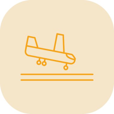 uçak simgesi işaret vektör illüstrasyonu 