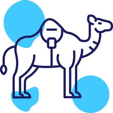 Şirin bir köpeğin vektör çizimi