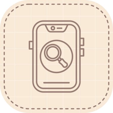 seo modern simgesinin vektör illüstrasyonu