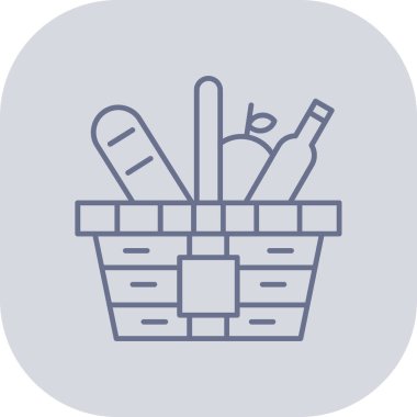 Gıda simgesinin vektör illüstrasyonu