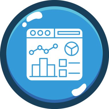 grafik diyagramı vektör düzenlenebilir vektörü