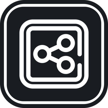 trend biçimi izole edilmiş arkaplan içindeki veri simgesi