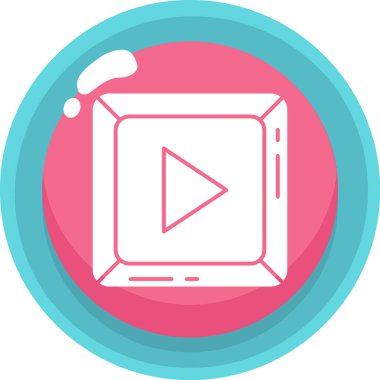 Video oynatıcı. Basit resimleme