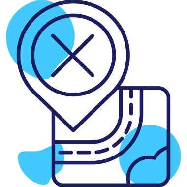 konum haritası gezinme simgesi