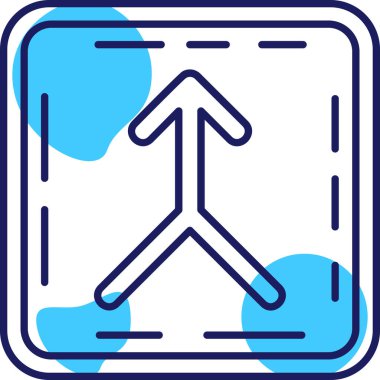 yön simgesi tasarımı vektör illüstrasyonu