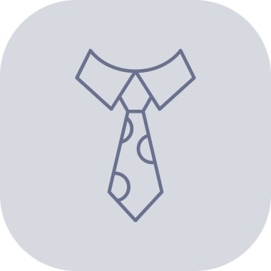 Kravat simge vektör çizim