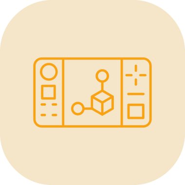 Vektör illüstrasyonu, silo simgesi