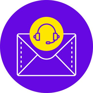 Posta simgesinin vektör illüstrasyonu