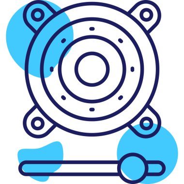 seo modern simgesinin vektör illüstrasyonu