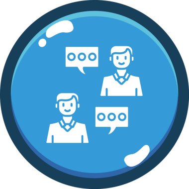 İş kavramı. Basit illüstrasyon.