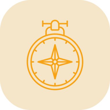 vektör pusula resimlemesi