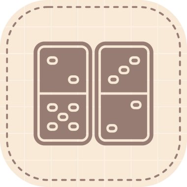 Bir zarın vektör illüstrasyonu