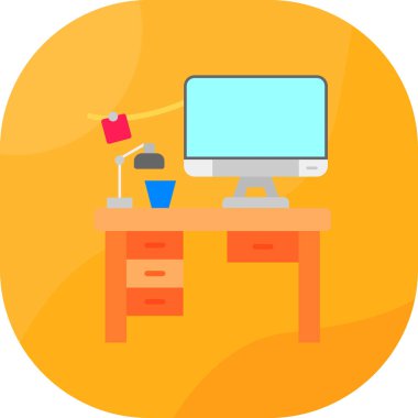 ofis Resepsiyon vektör çizim