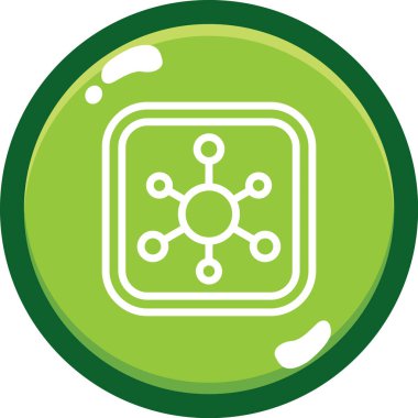 Modern b 'nin vektör illüstrasyonu