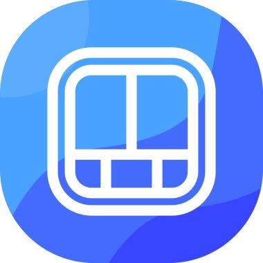 Modern b 'nin vektör illüstrasyonu eksik simgesi