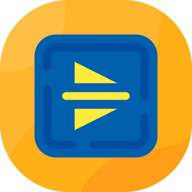 ok simgesi vektör illüstrasyonu