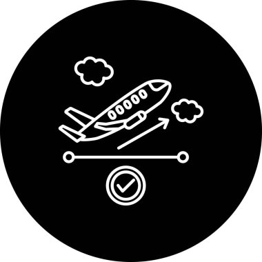 Projeniz için vektör düzlemi simgesi