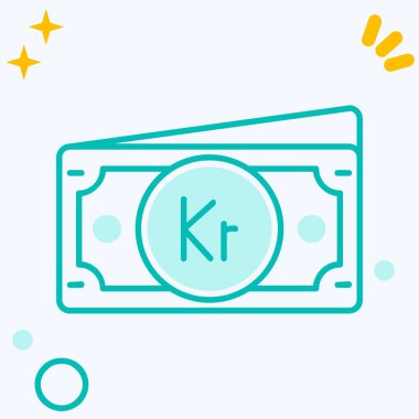 Sikke Simgesi vektör illüstrasyonu