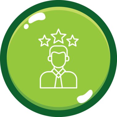 Müşteri servisi. Web simgesi basit tasarım