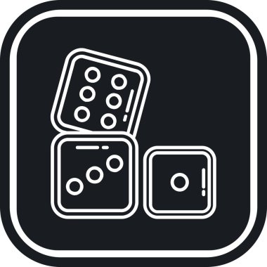 oyun simgesi, vektör illüstrasyonu