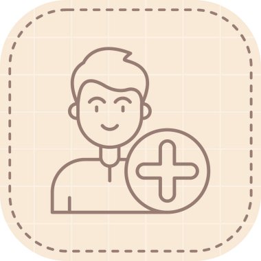 Doktor Simge vektör illüstrasyonu