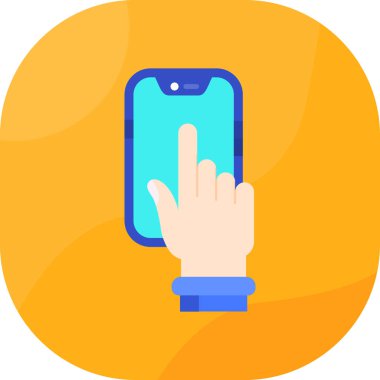 Cep telefonu. Basit resimleme