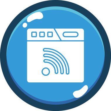 Mutfak simgesi, vektör tasarımı illüstrasyonu.