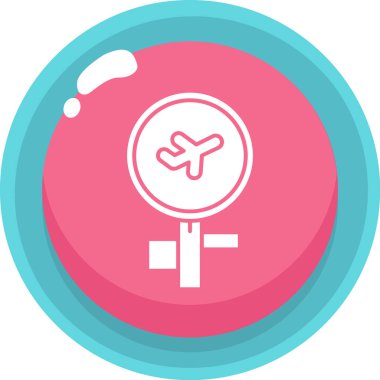 Tek izole yıldız simgesinin vektör illüstrasyonu